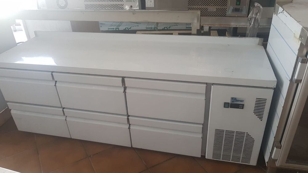 Bancada Refrigerada Industrial 6 Gavetas NOVO