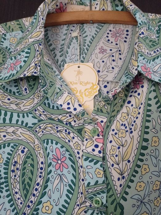 Koszula damska bawełna z wiscosą.