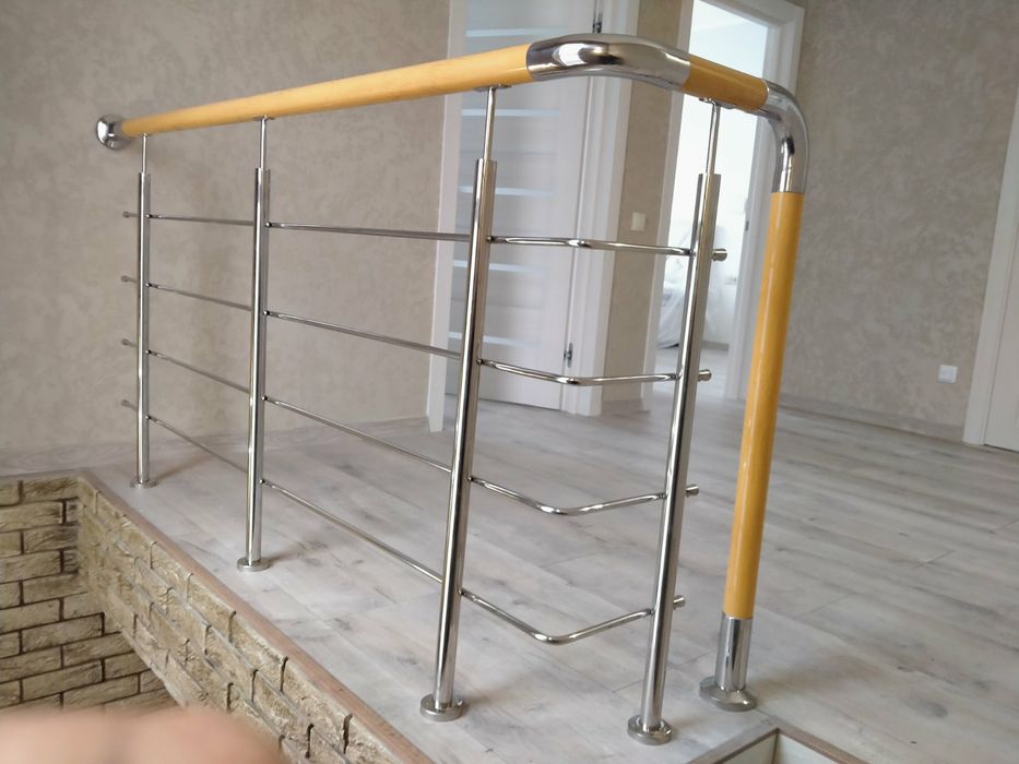 Огородження, перила, поручні нержавійка, нержавіюча сталь