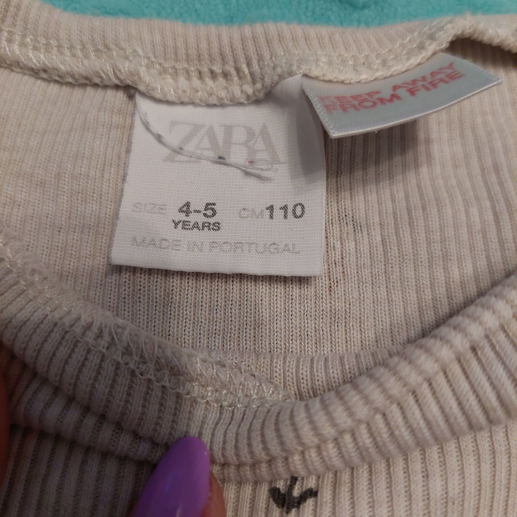 Bluzka marki Zara rozmiar 110