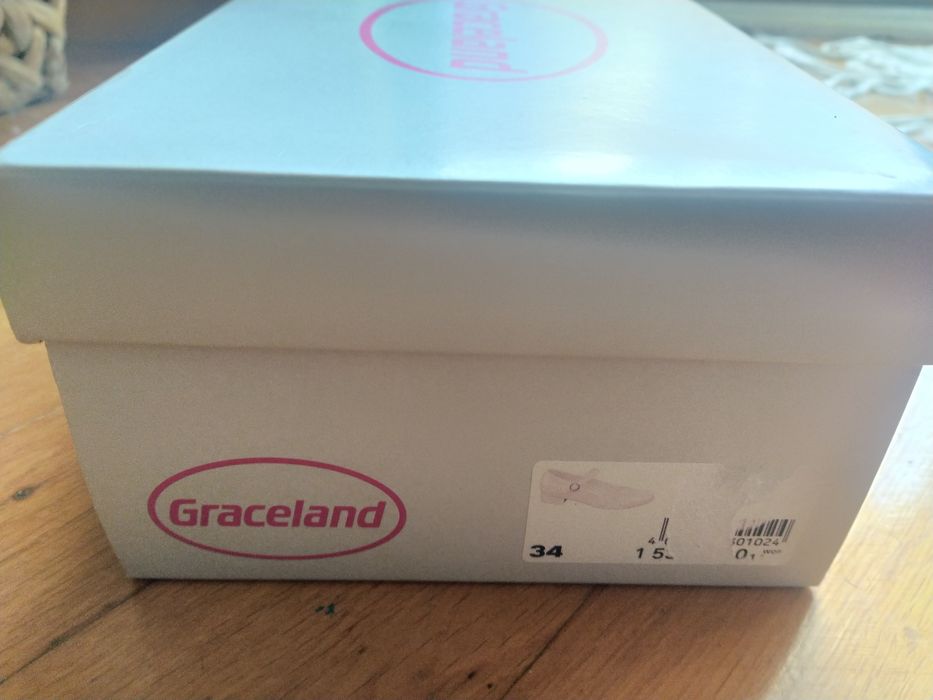 Sapatos brancos de Cerimónia Graceland - 34