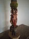 Candeeiro mesa figuras