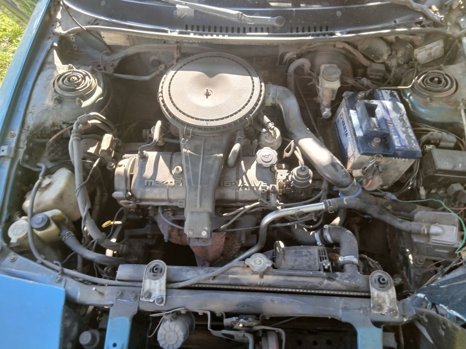 Mazda 323 f BG 1.6 1.3 мотор /свап .Сліпа є багато чого.