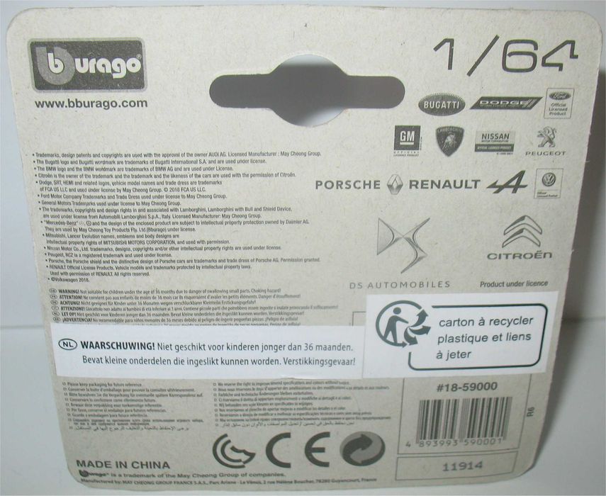 Bburago - Citroen DS3 (1:64)