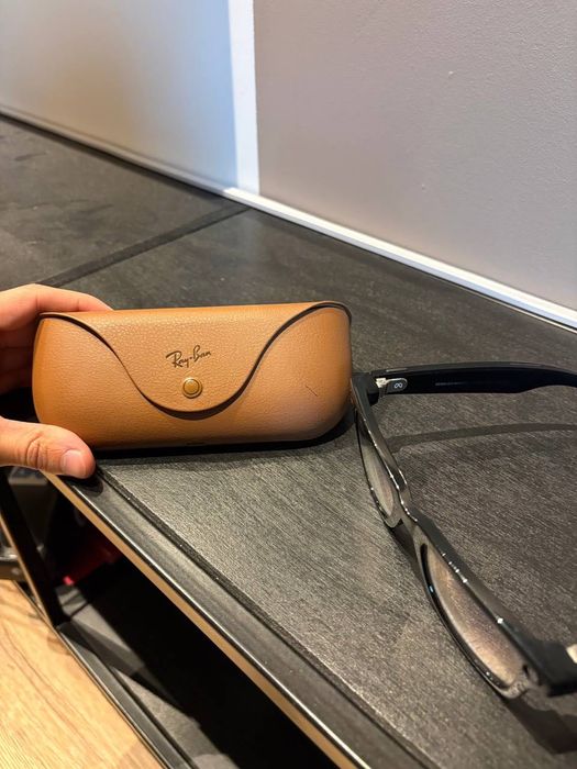 Okulary Ray Ban Meta Wayfarer Black