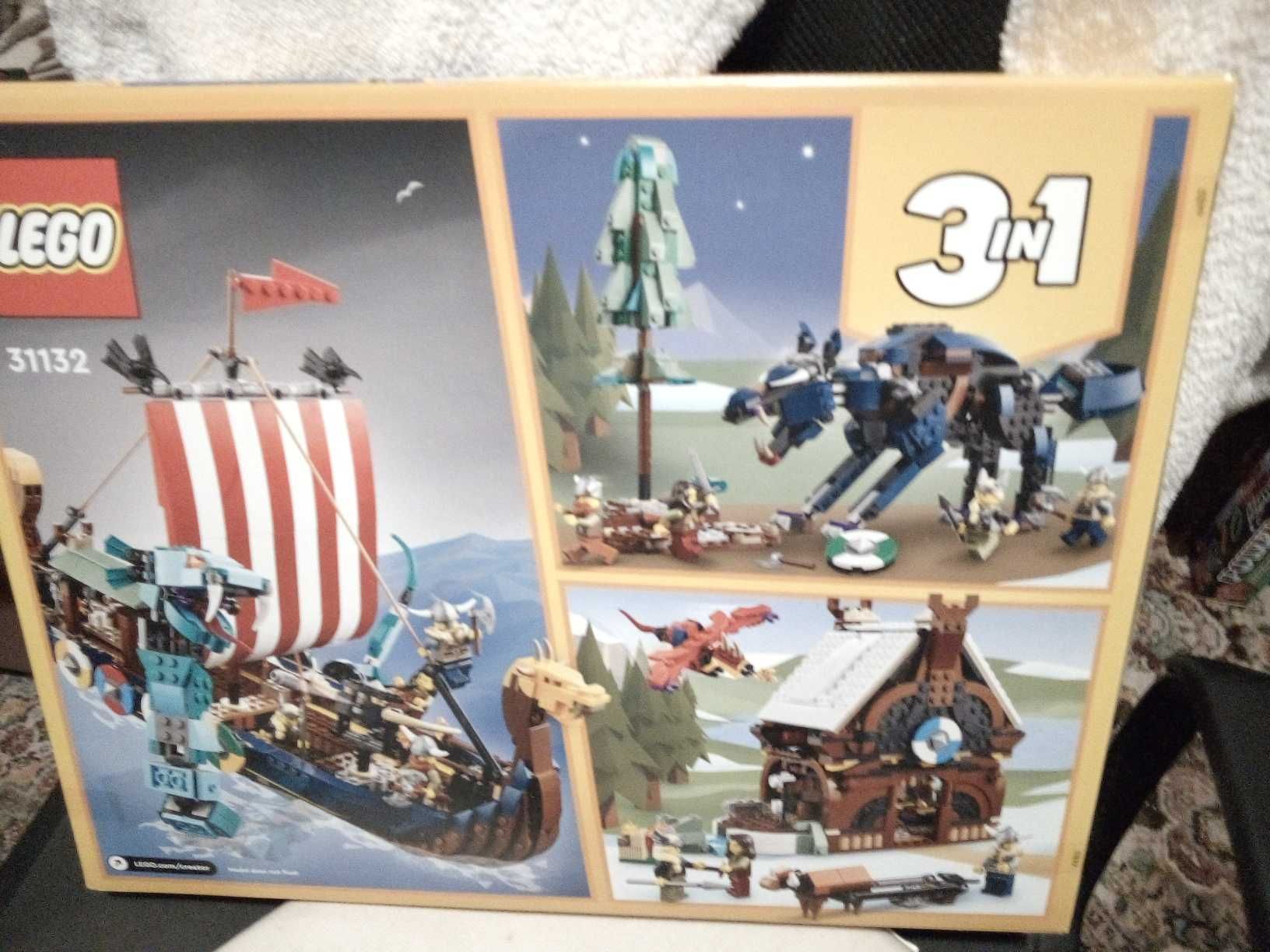 LEGO 31132 Łódz wikingów NOWE zamiana na Statek Piracki 31109