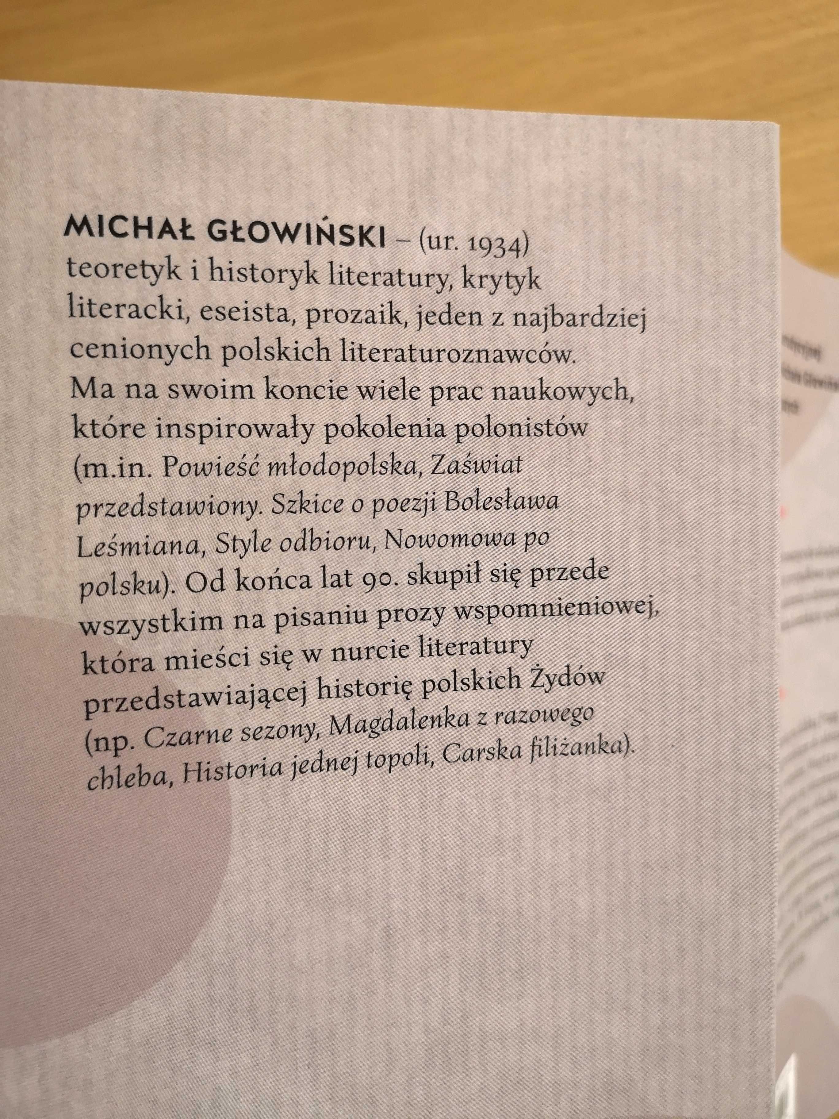 Prof. Michał Głowiński (zm. 2023) - Papuga i ratlerek, opowiadania