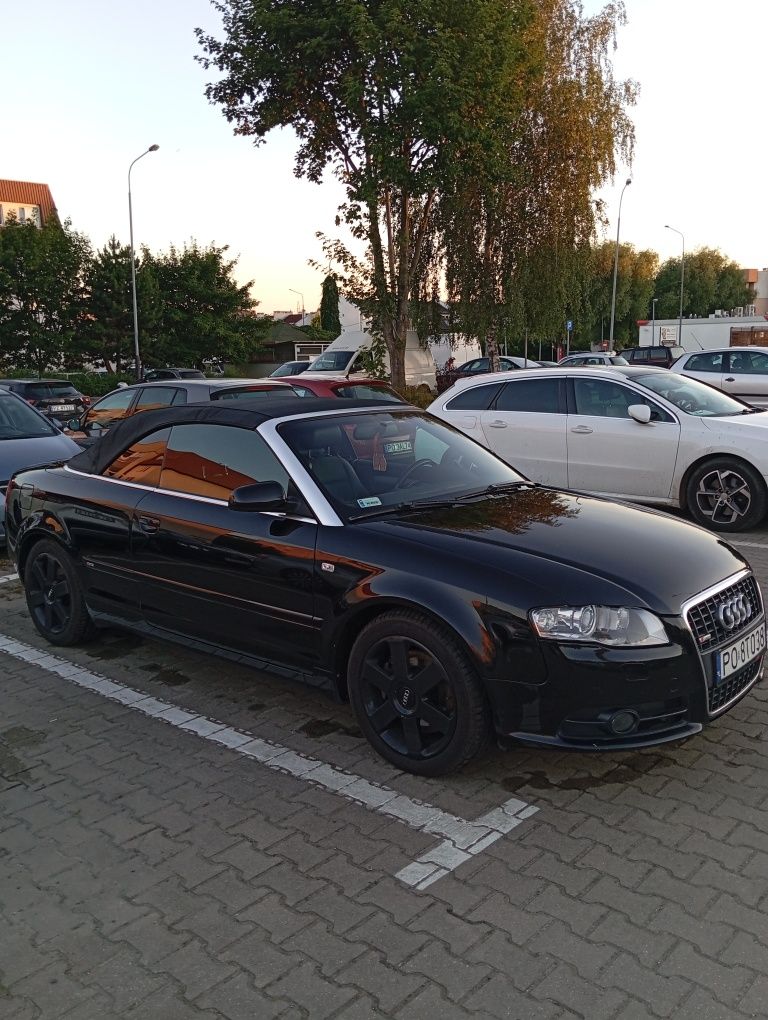 Audi A4B7 cabrio S-Line 3.0 TDI 232KM 2007r