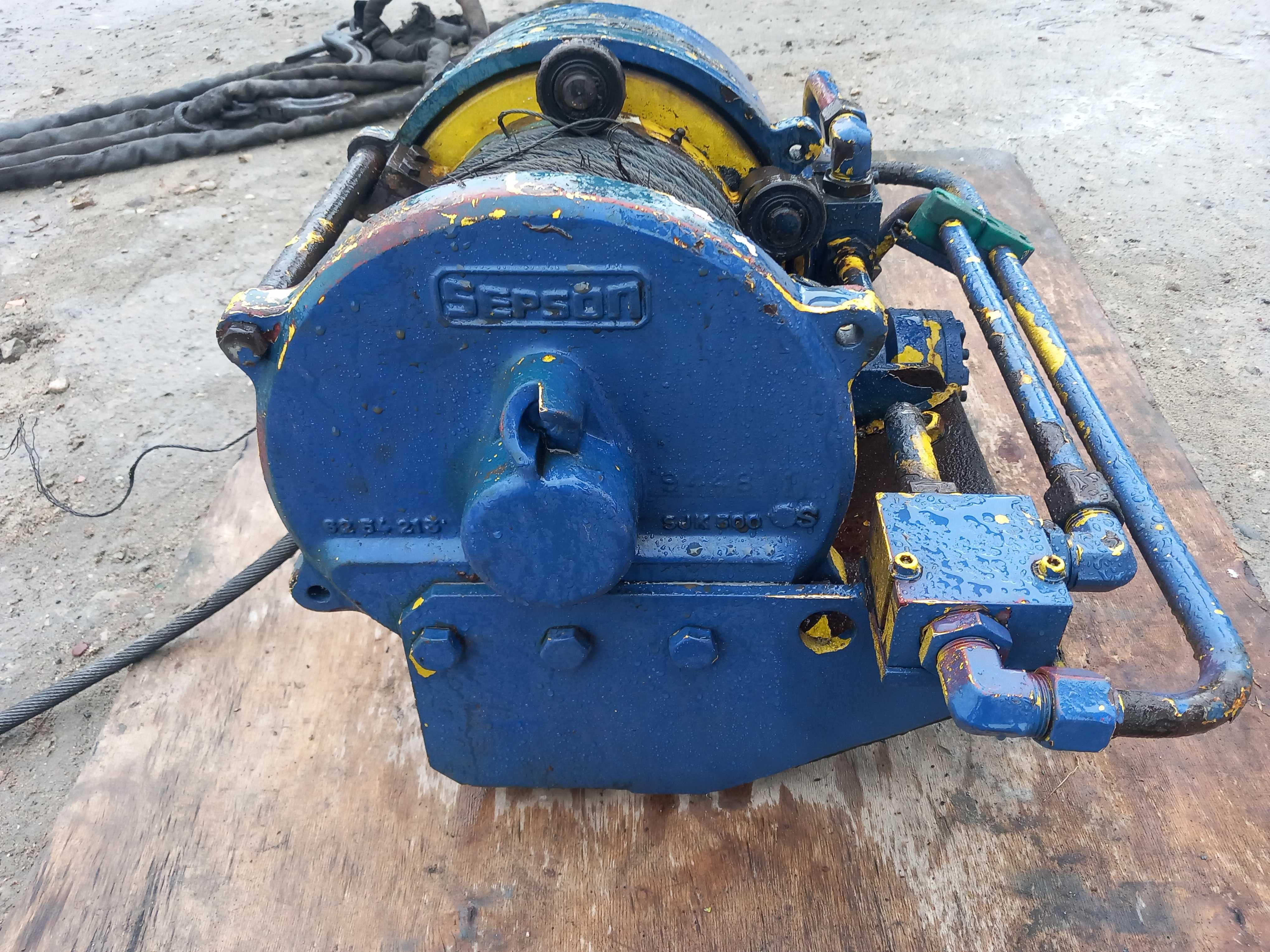 wciągarka hydrauliczna firmy Sepson
