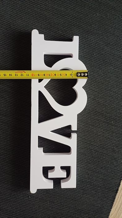 Peça decorativa love (novo)