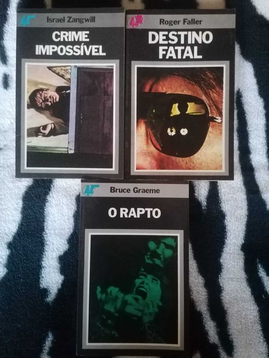 Lote 14 livros policiais anos 70