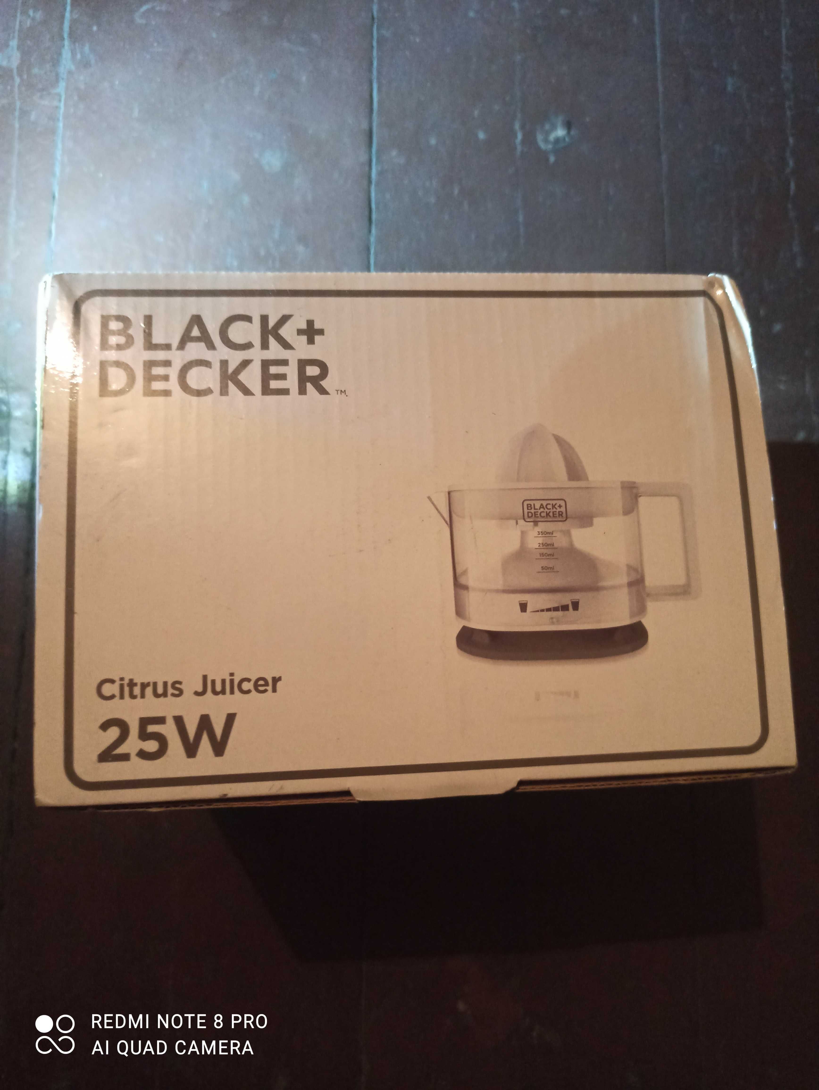 Wyciskarka do owoców black decker