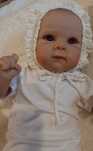 Boneca reborn 45cm
