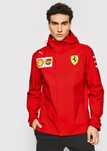 Meska Kurtka Puma Ferrari Team Jacket rosso corsa.