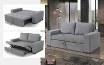 Sofá-Cama 3 Lugares - Prático, Confortável e muito fácil de usar
