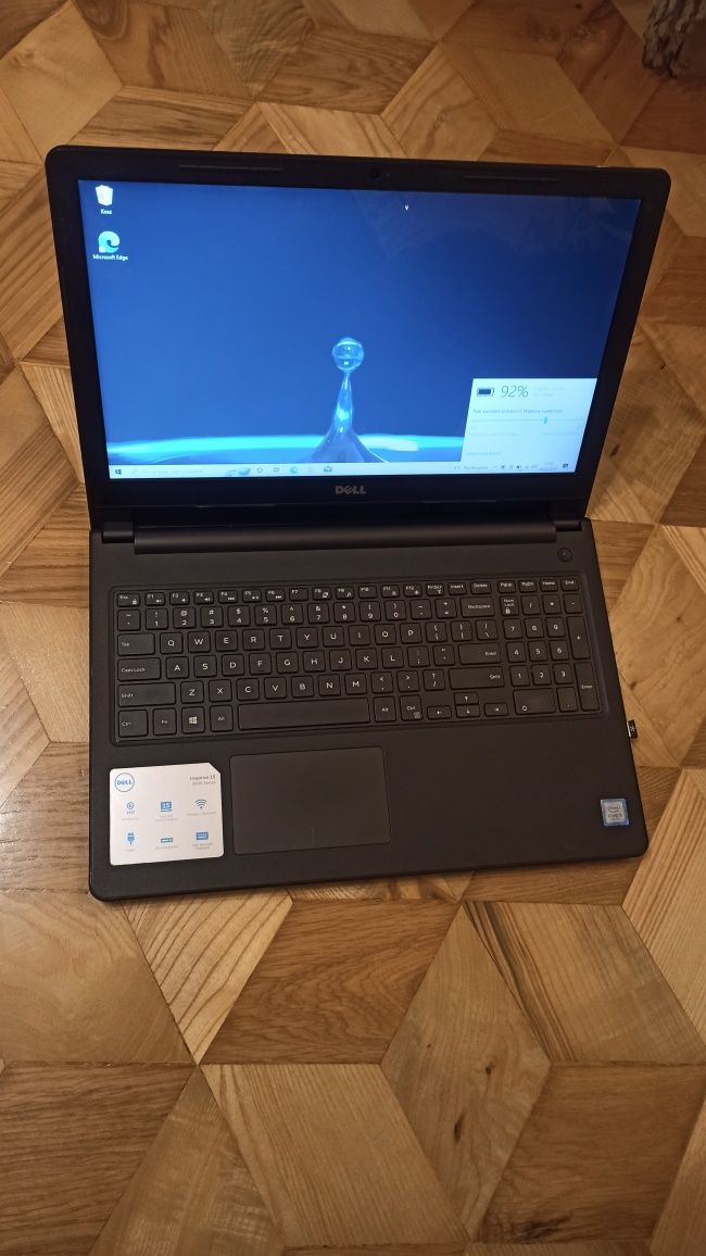 Dell laptop 15,6" nowa bateria, dysk SSD 120+1Tb 12gb RAM, Win 10