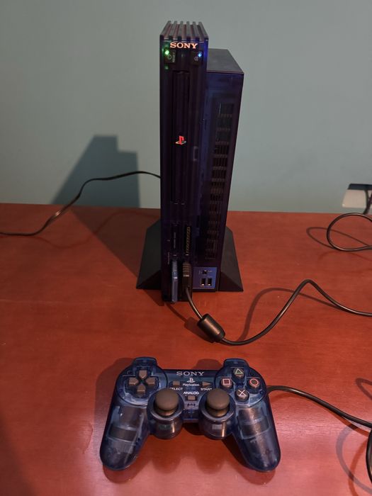 PS2 “Ocean Blue” SCPH-37000