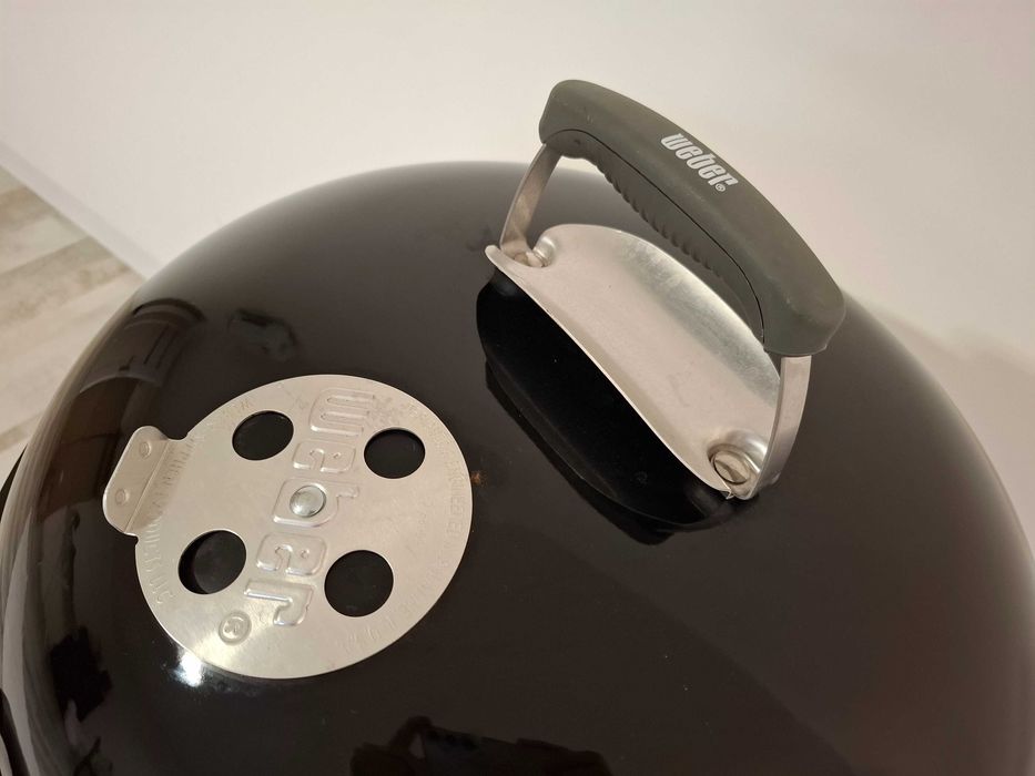 Duży grill węglowy 57cm WEBER Bar-B-Kettle, prawie nowy, gwarancja