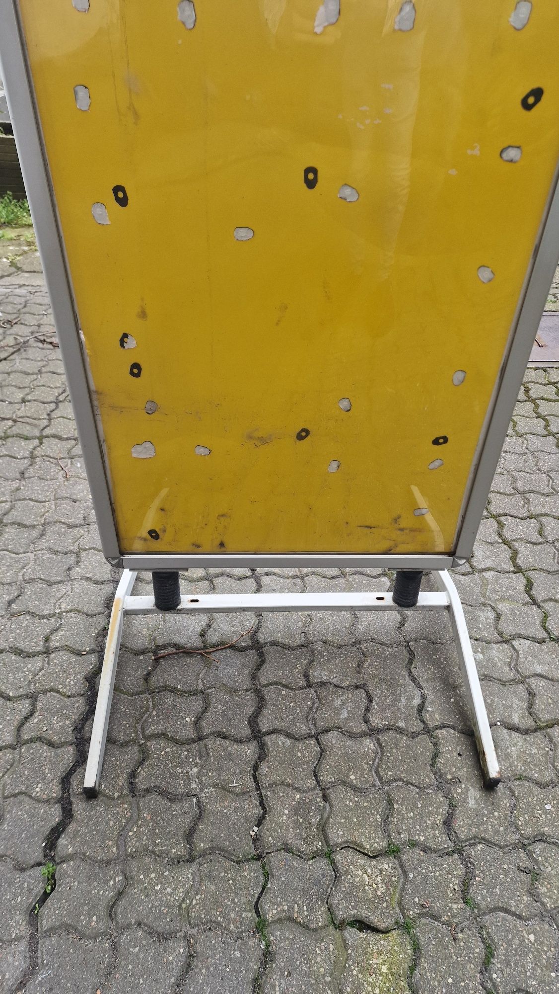 Potykacz reklamowy dwustronny