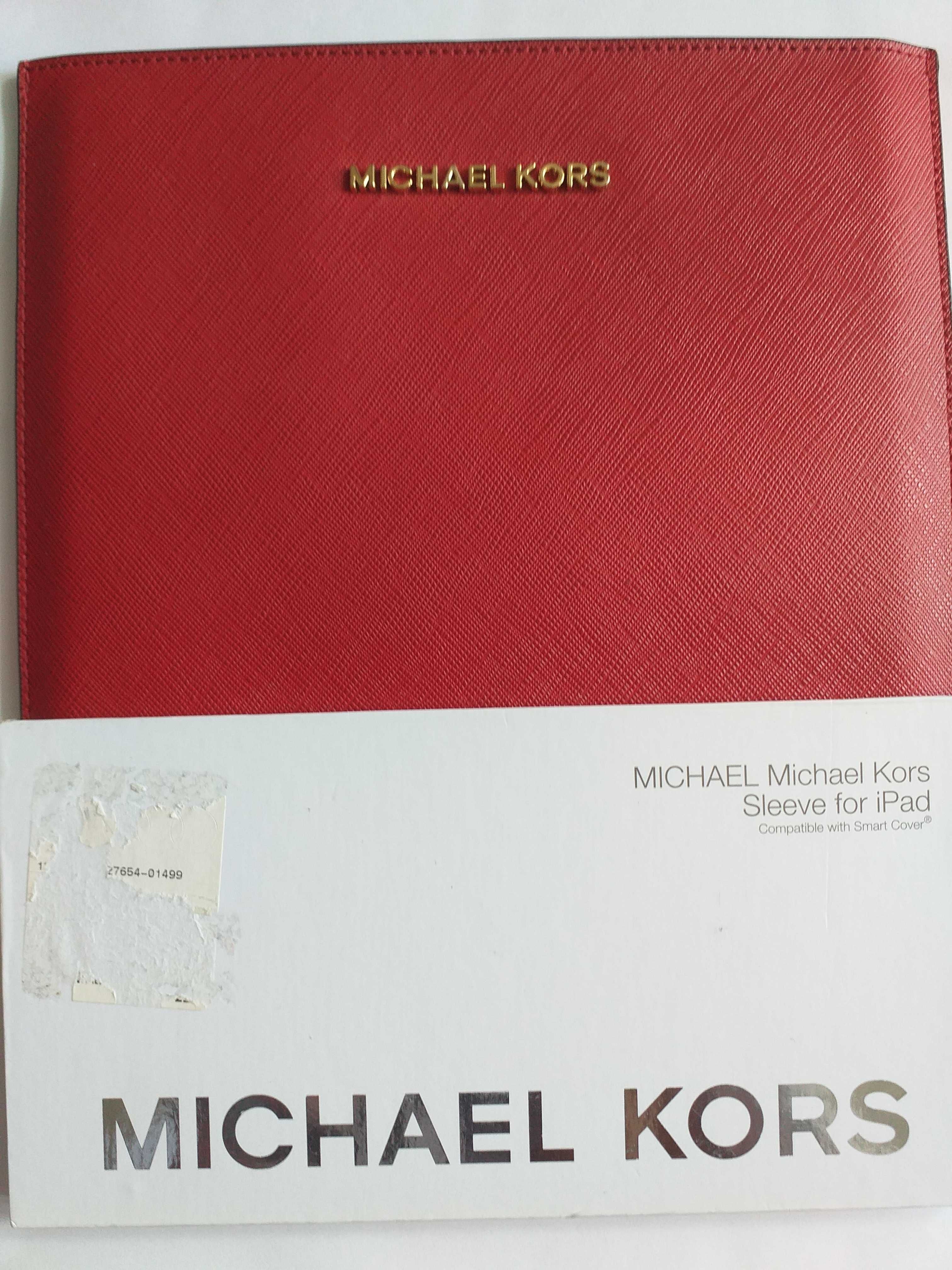 Etui na tablet ipad Michael Kors czerwone