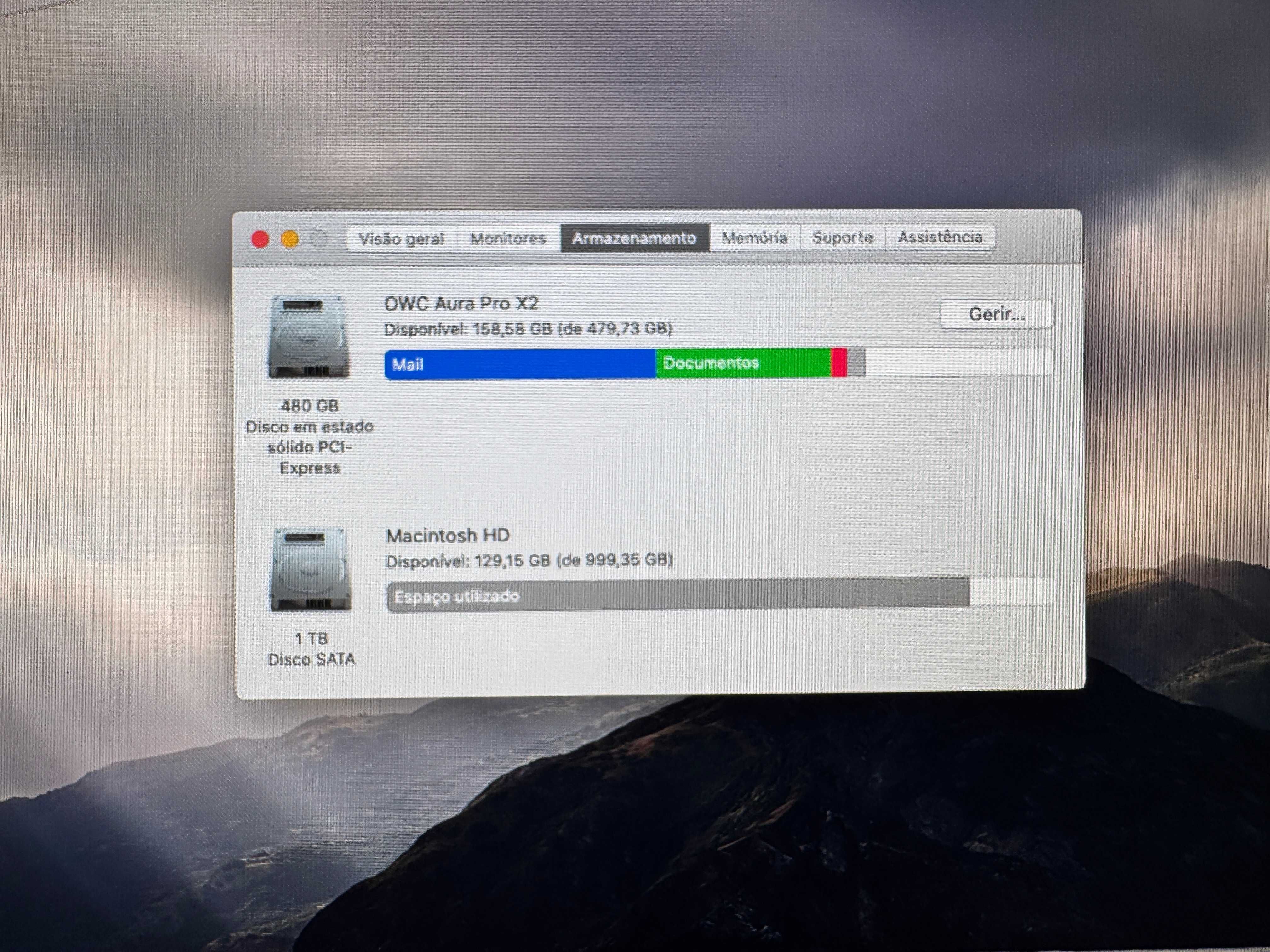 Imac 27" ( final 2013 ) - 1 disco 1 Tb + 1 disco SSD 500gb
