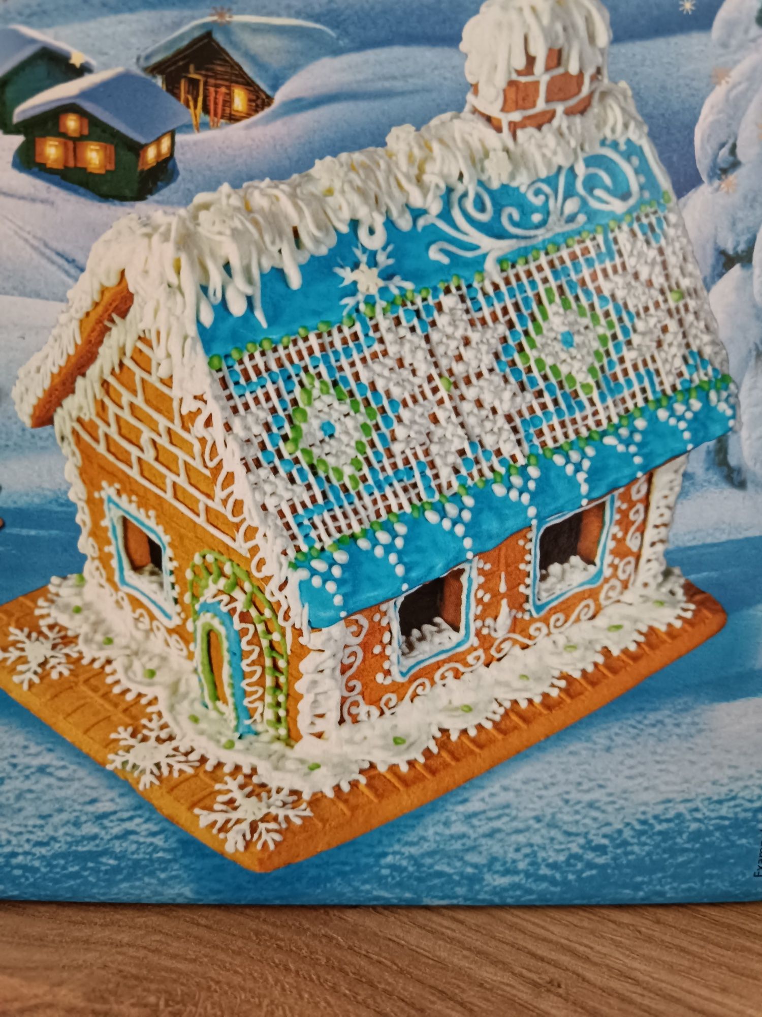 Domek z piernika. Gingerbread house 810 g do samodzielnego złożenia