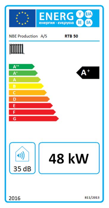 Kocioł  piec na pellet pelet  RTB Feniks 50 kW Ecodesigne