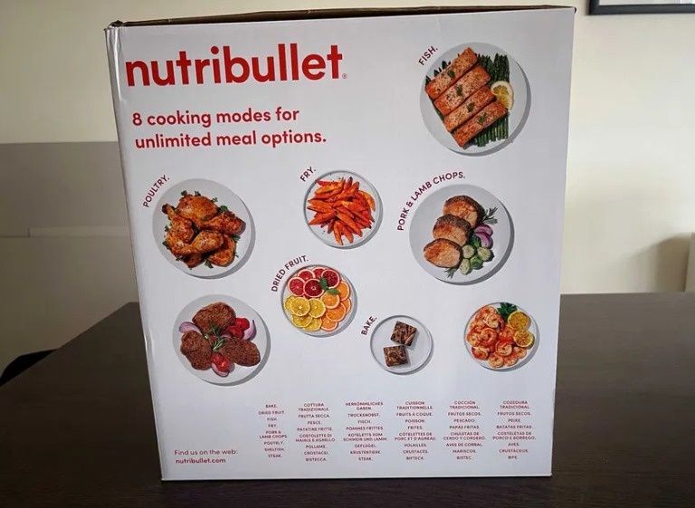 Air fryer XXL digital Nutribullet 7 Litros - Nova