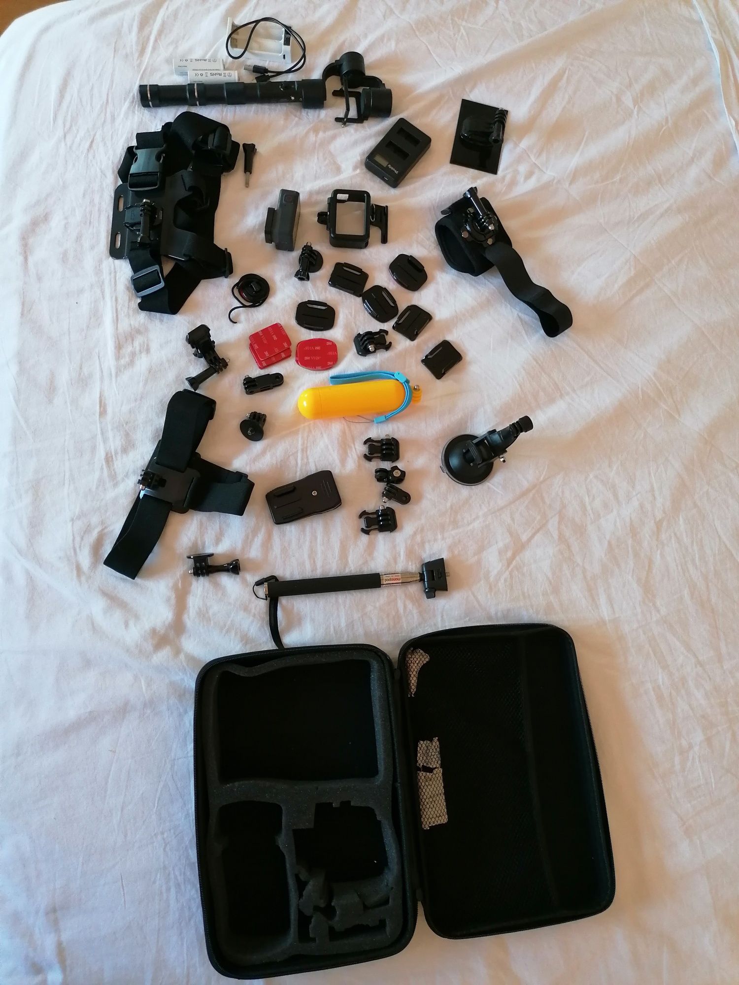 Gopro 6 Black com gimbal evolution