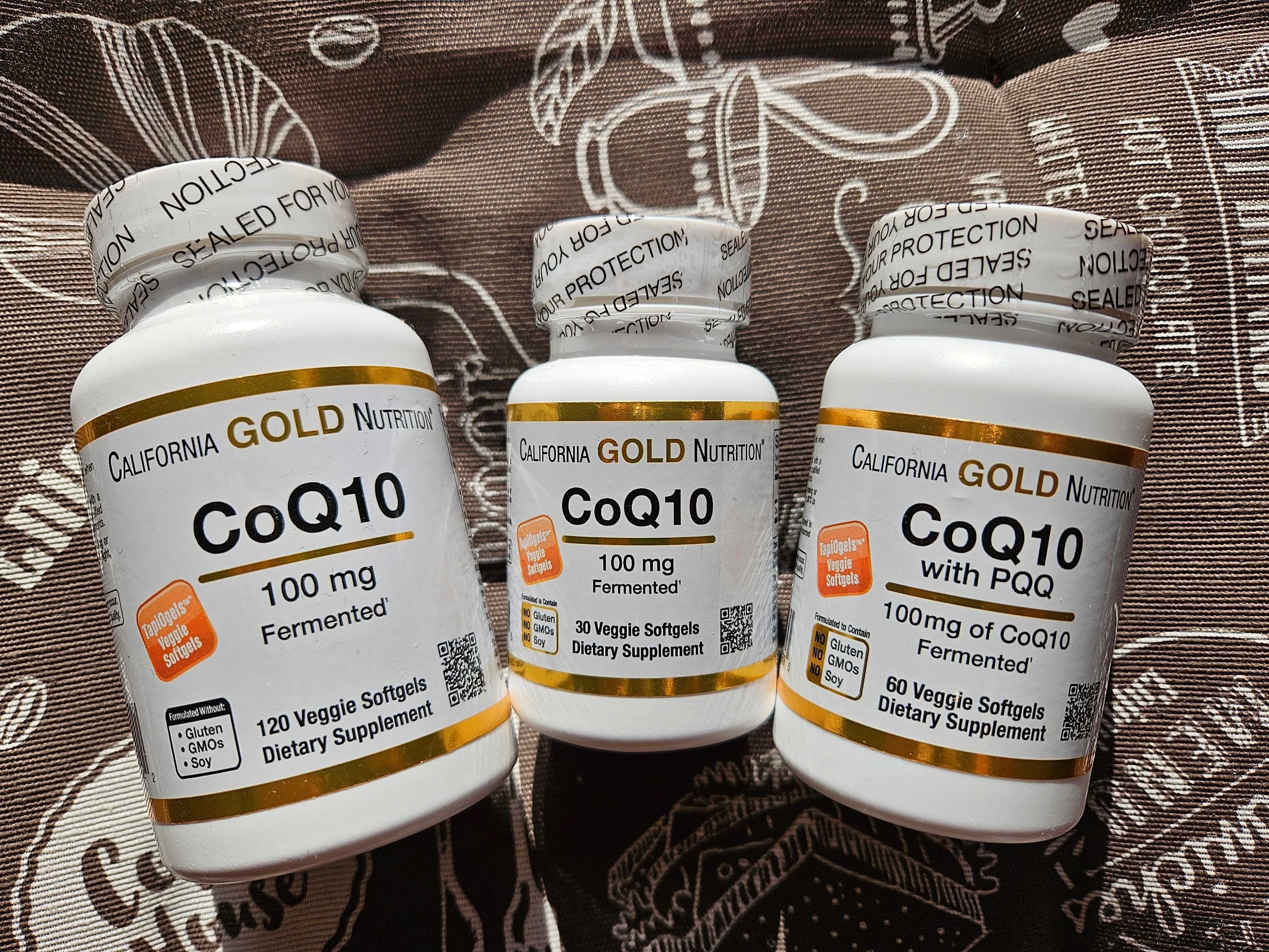 Коэнзим коензим Q10 CoQ10 100 Мг California Gold Coenzyme 30 60 120 шт