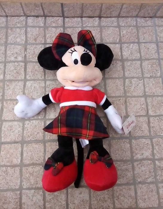 Peluche Minnie Disney Nova vermelha Mickey