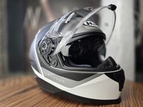 Kask motocyklowy, c70 Hjc kolor srebrny biały Czarny