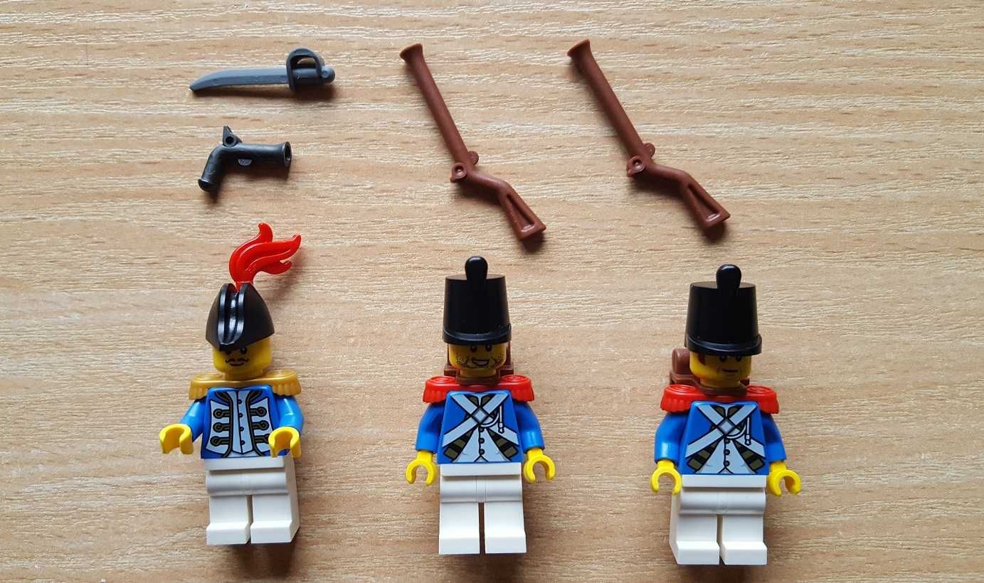 LEGO żołnierze 3x minifigurka pirates, 10320, 21322, 31109, NOWE