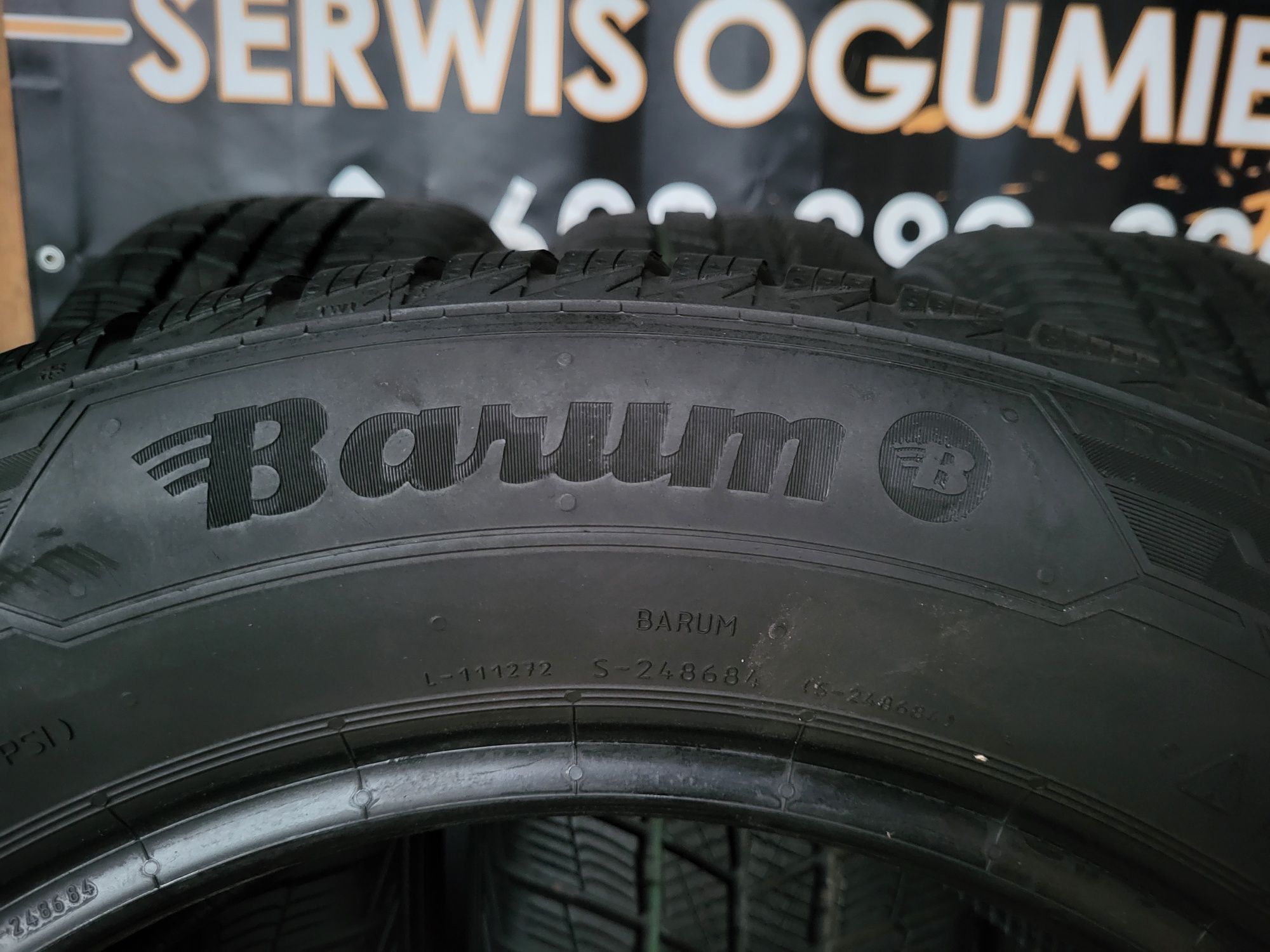 Opony zimowe 205/60/16 Barum 18rok 7,8mm