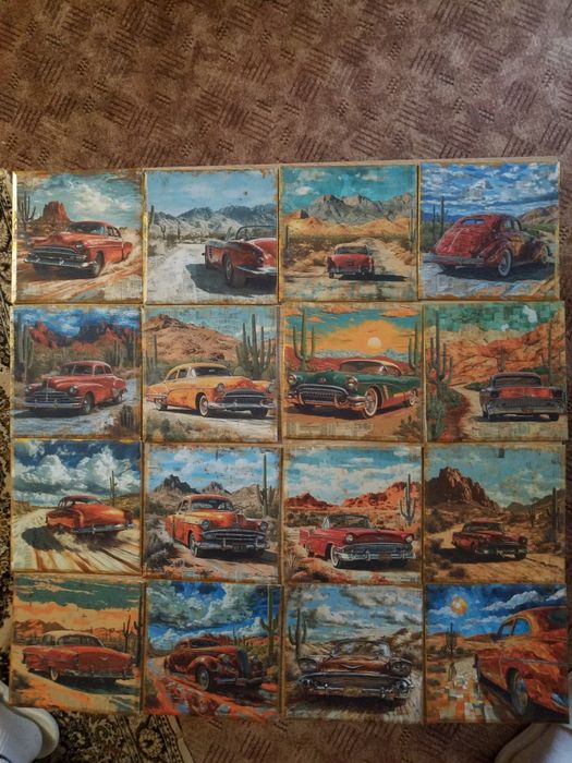 Декор. Винтаж. Автомобили.