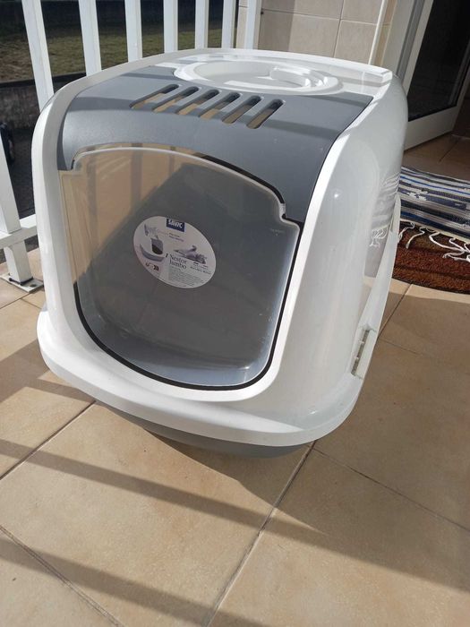 caixa areia para gato grande