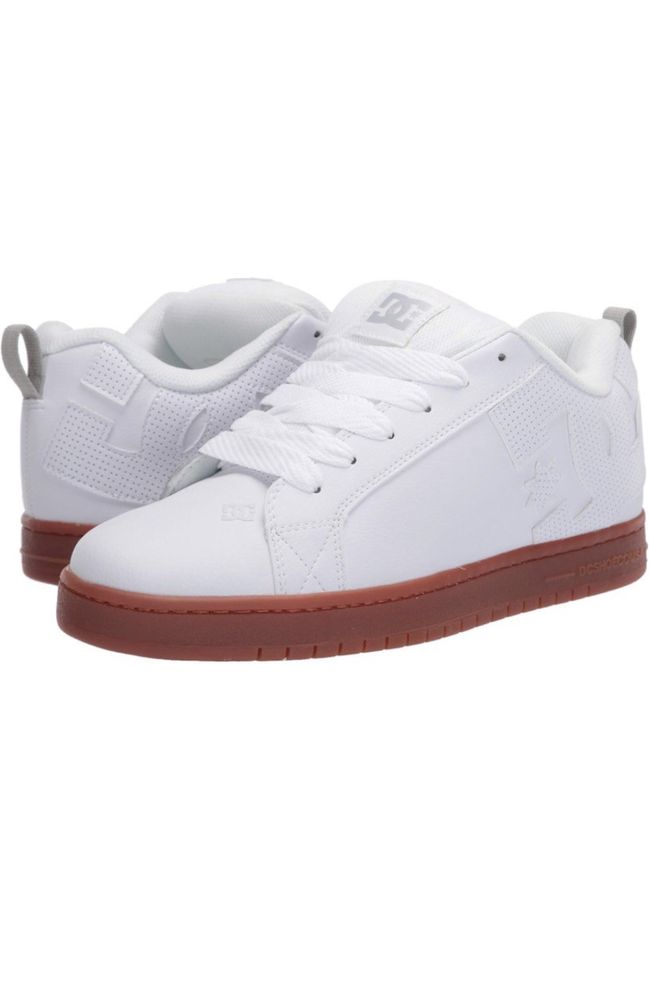 Кросівки DC shoes 44 ус. 28,5 Court Graffik Кроссовки білі gum