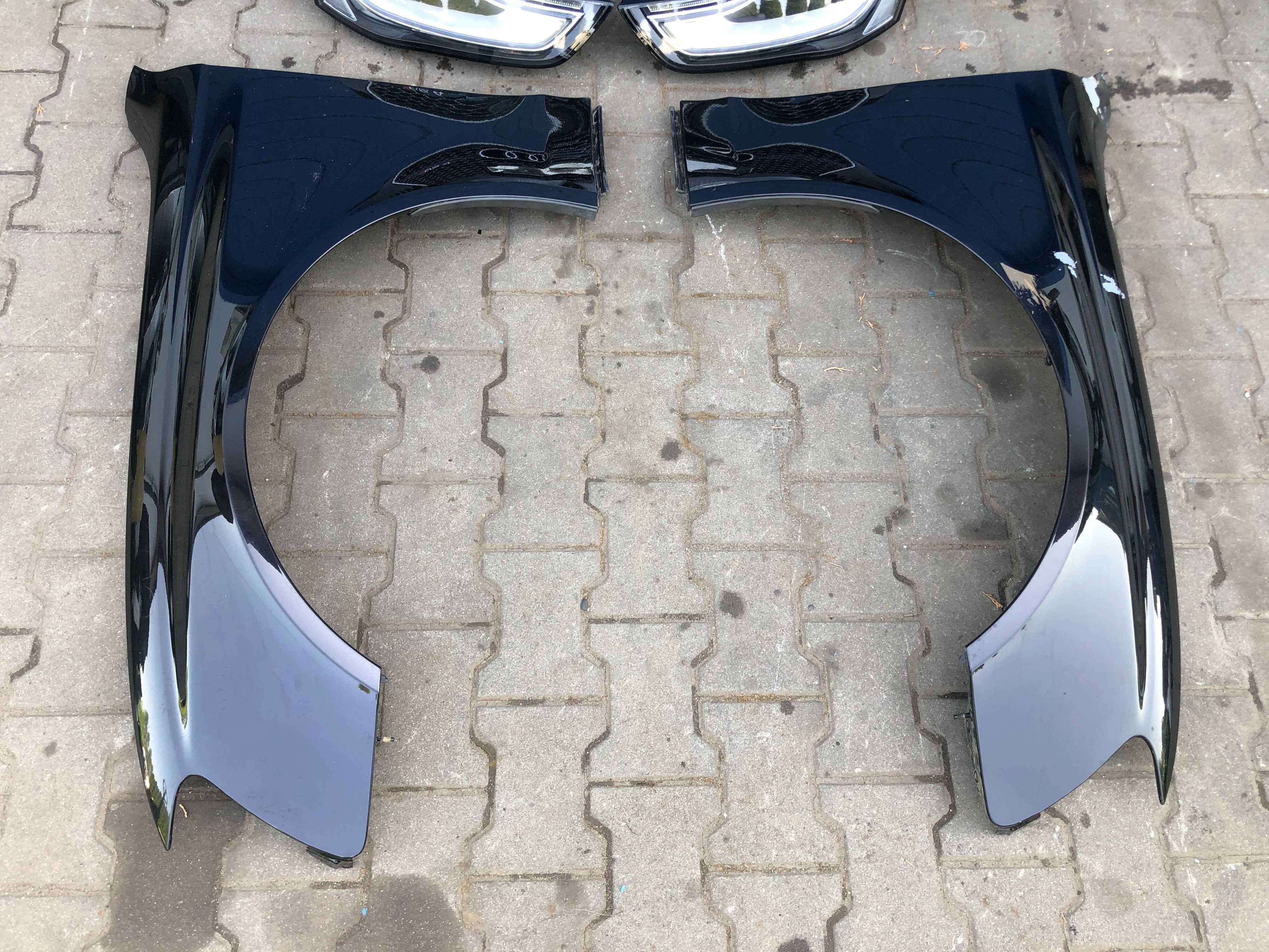 Kompletny Przod Błotnik Chłodnice Reflektor Audi RS4 B8 4.2 FSI Lift