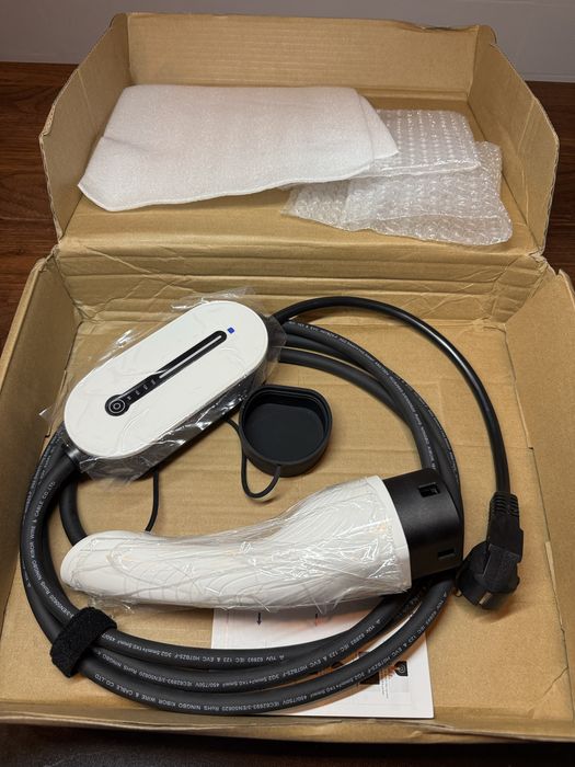 Carregador Ev Portátil 16A Tipo 2