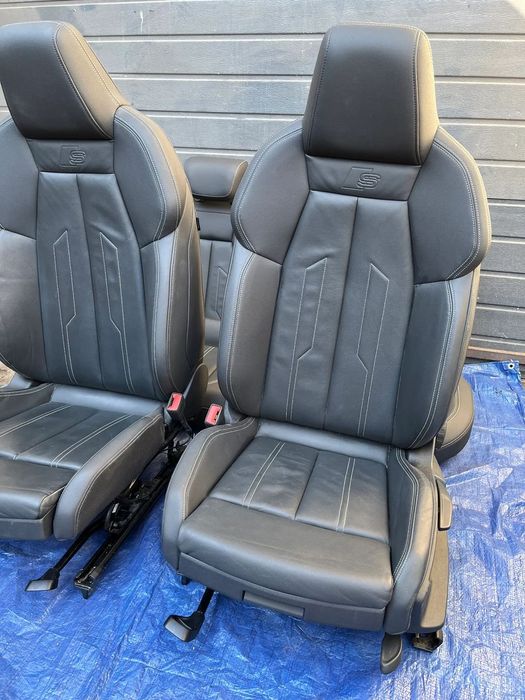 AUDI A3 8Y FOTELE S LINE KOMPLET KANAPA