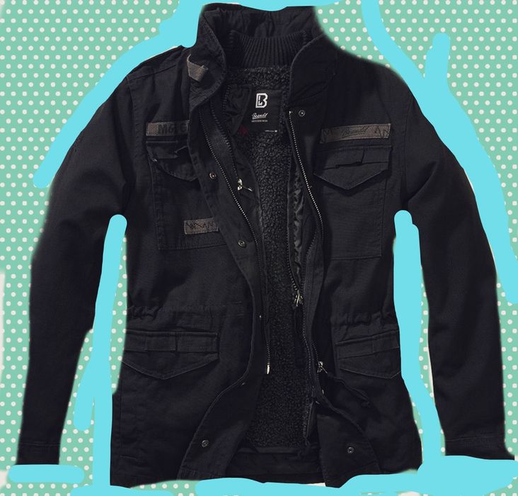 Kurtka damska brandit M65 Giant czarna 2w1