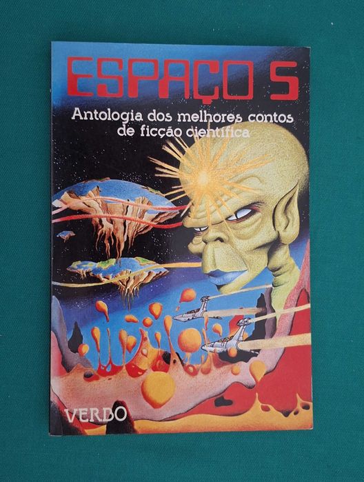 Livro Espaço 5, Antologia de Ficção Científica, Ed. Verbo, 1984