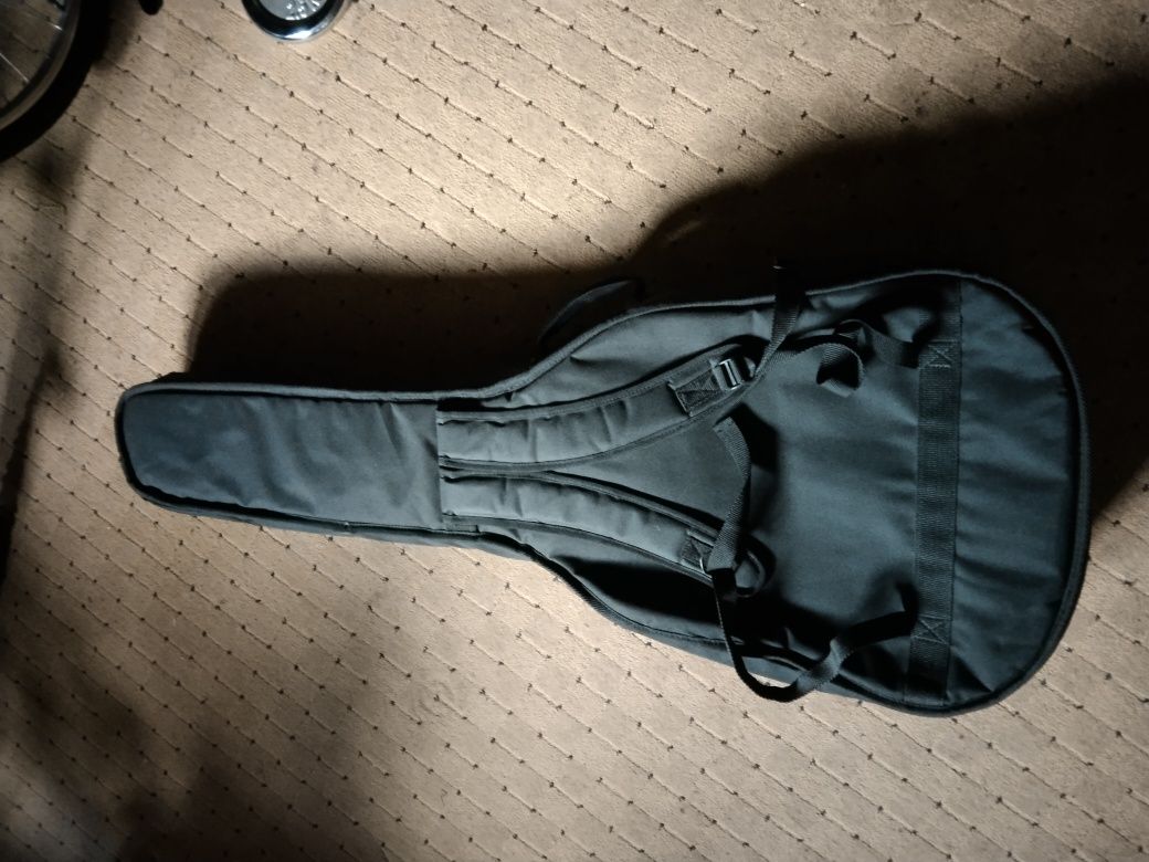 Torba plecak na gitarę duża Super stan