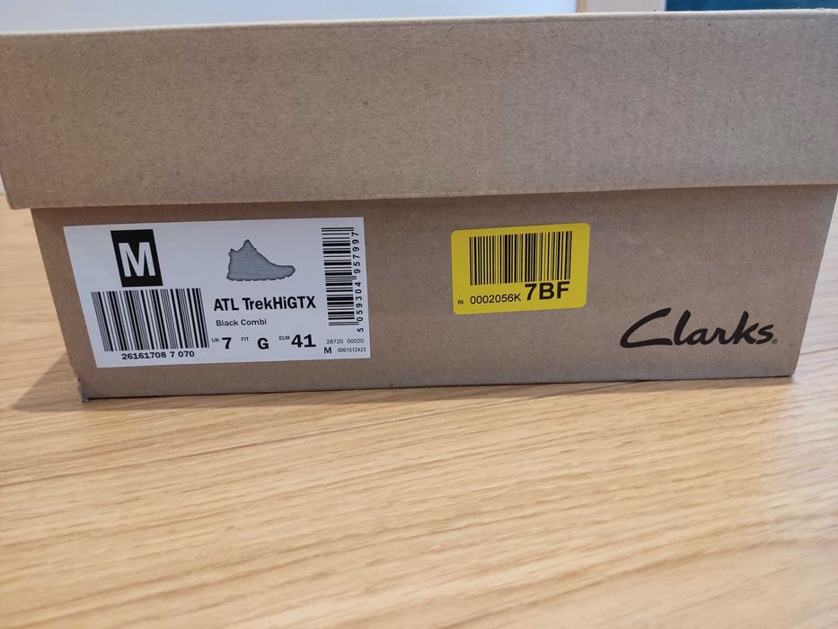 Buty męskie Clarks ATL Trek Hi GTX z Goretex