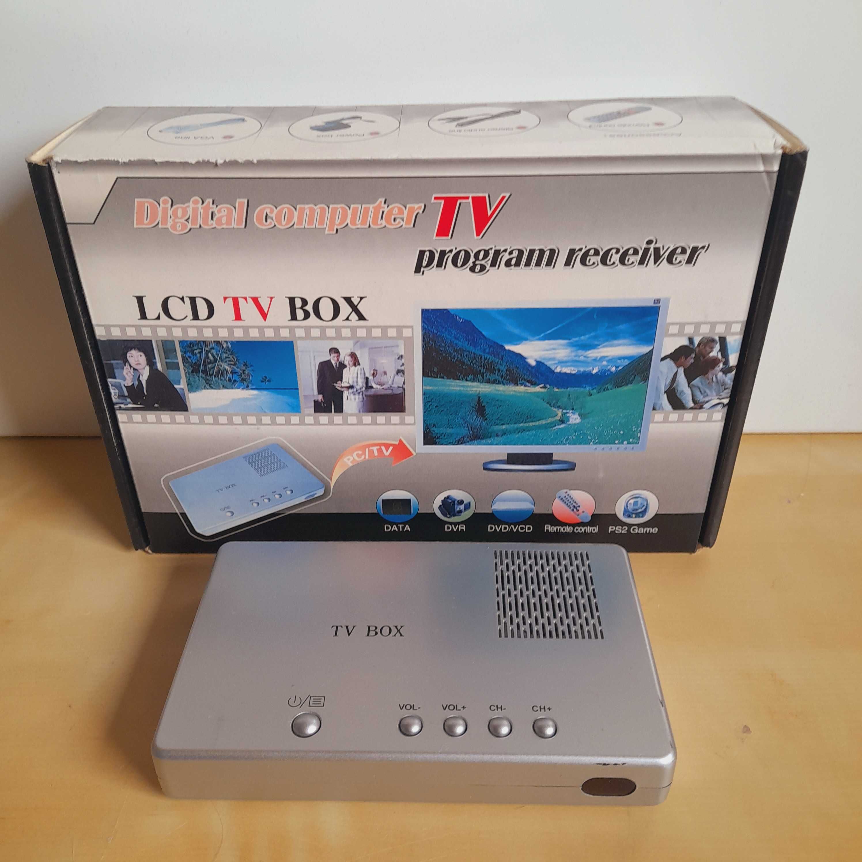 LCD TV BOX cyfrowy odbiornik TV do komputera