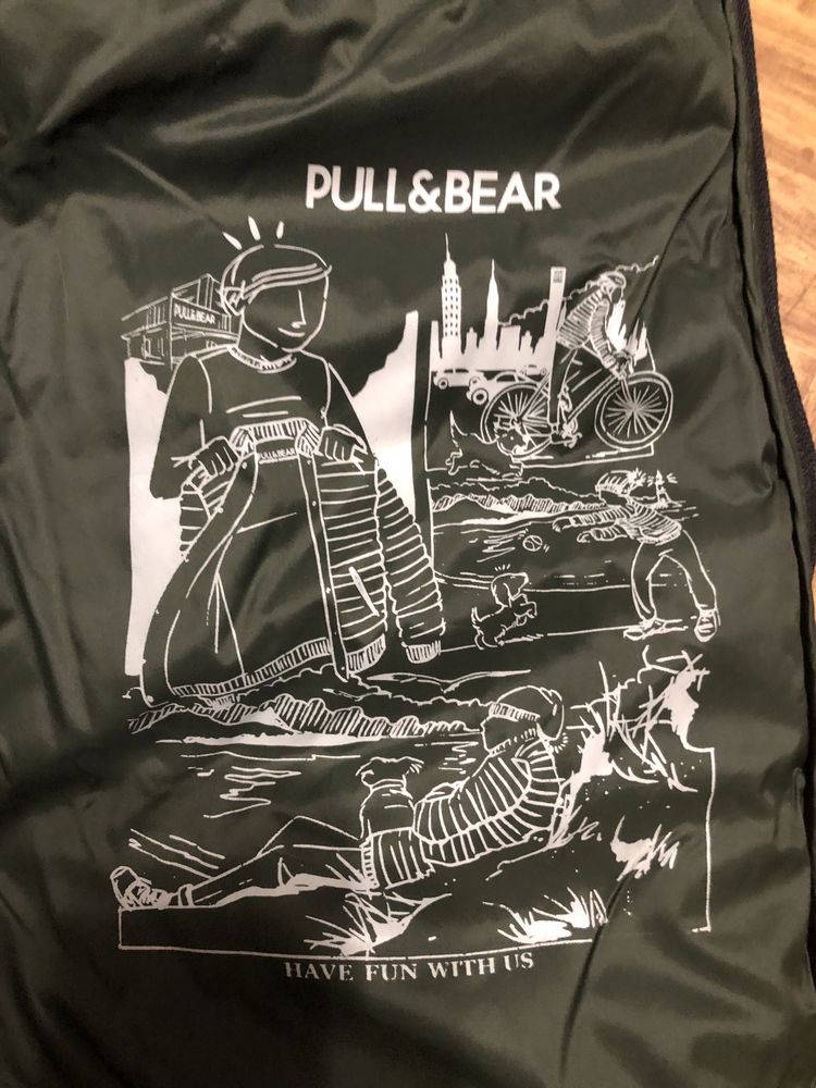 Пуховик pull&bear