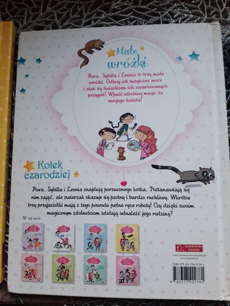 Zestaw 3 książek Małe wróżki z serii Już czytam