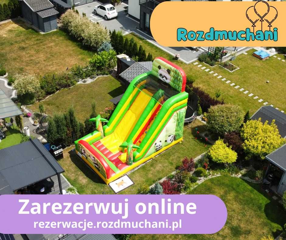 Wynajem Dmuchańce Zjeżdżalnia PSI PATROL / PLAC ZABAW / PANDA / DISNEY