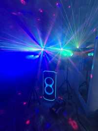 Nagłośnienie Głośnik DJ  audio JBL Partybox 1.1kW Wynajem Leszno Gór
