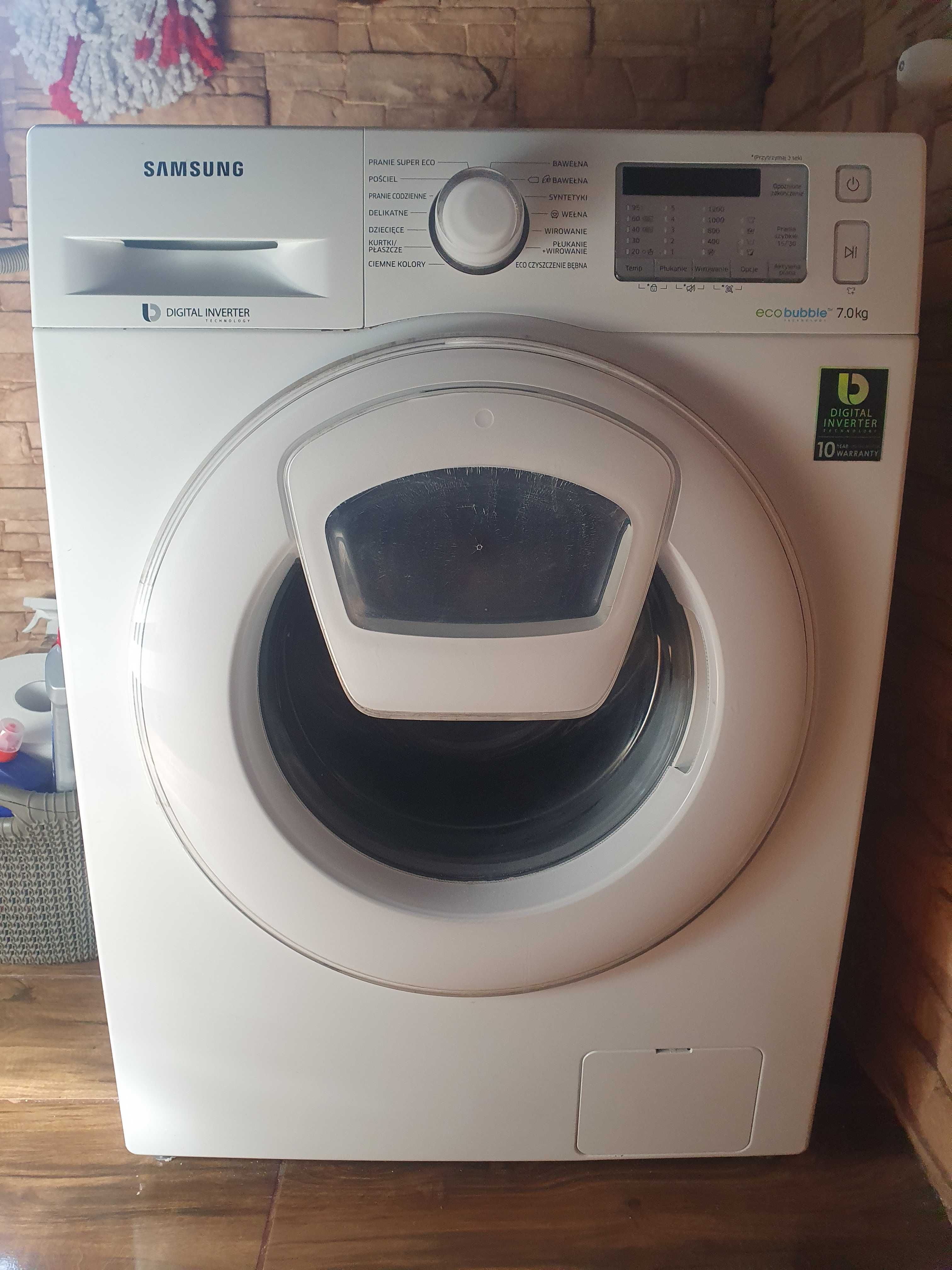 Pralka Samsung uszkodzona